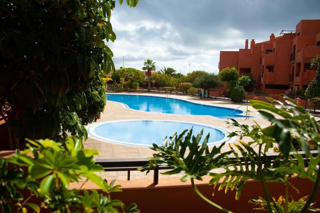 Cozy Apartment With Large Terrace Next To The Pool La Tejita Kültér fotó